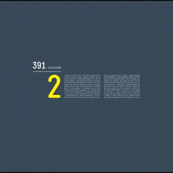 Various Artists - 391 Selezione 2 i gruppen VINYL / Toppsäljare hos Bengans Skivbutik AB (4296436)