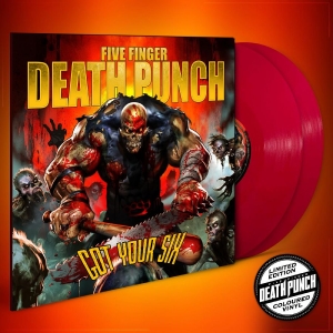 Five Finger Death Punch - Got Your Six (Opaque Red Vinyl) i gruppen VINYL / Hårdrock,Pop-Rock hos Bengans Skivbutik AB (4297732)