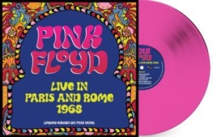 Pink Floyd - Live In Paris & Rome 1968 (Pink Vin i gruppen VINYL / Pop-Rock hos Bengans Skivbutik AB (4298868)