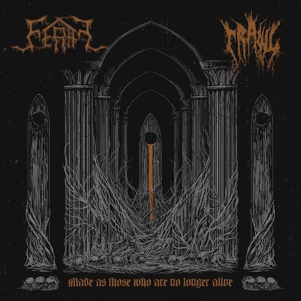 Feral/Crawl - Made As Those Who Are No Longer Ali i gruppen CD / Hårdrock/ Heavy metal hos Bengans Skivbutik AB (4299010)