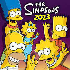 The Simpsons 2023 Calendar i gruppen VI TIPSAR / Tips Kalendrar hos Bengans Skivbutik AB (4299229)