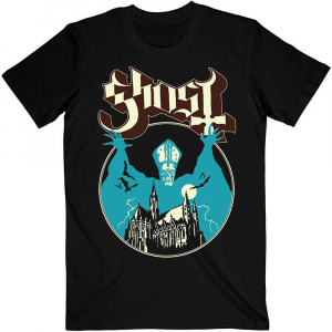 Ghost -  Ghost Unisex T-Shirt: Opus (black) (XL) i gruppen MERCHANDISE / T-shirt / Hårdrock hos Bengans Skivbutik AB (4299723)