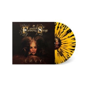 Fortress Under Siege - Envy (Black/Yellow Splatter Vinyl L i gruppen VINYL / Hårdrock hos Bengans Skivbutik AB (4300383)