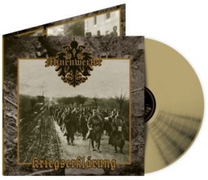 Minenwerfer - Kriegserklärung (Gold Vinyl Lp) i gruppen VINYL / Hårdrock hos Bengans Skivbutik AB (4300436)