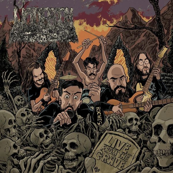 Undeath - Live...From The Grave i gruppen CD / Hårdrock/ Heavy metal hos Bengans Skivbutik AB (4300542)