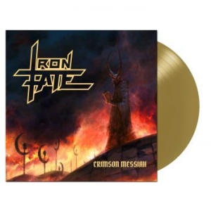 Iron Fate - Crimson Messiah (Gold Vinyl Lp) i gruppen VINYL / Hårdrock hos Bengans Skivbutik AB (4301103)