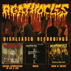 Agathocles - Displeased Recordings (3 Cd Box) i gruppen CD / Hårdrock hos Bengans Skivbutik AB (4301116)