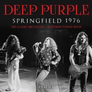 Deep Purple - Springfield 1976 (2 Cd) i gruppen CD / Hårdrock hos Bengans Skivbutik AB (4301163)