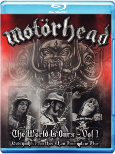 Motörhead - The Wörld Is Ours - Vol 1 Ever i gruppen MUSIK / Musik Blu-Ray / Hårdrock/ Heavy metal hos Bengans Skivbutik AB (4301288)