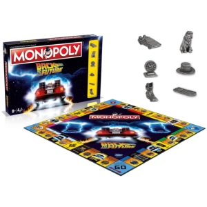 Monopoly - Back To The Future Monopoly (Sällskapssp i gruppen MERCHANDISE / Sällskapsspel / Film-Musikal hos Bengans Skivbutik AB (4301541)