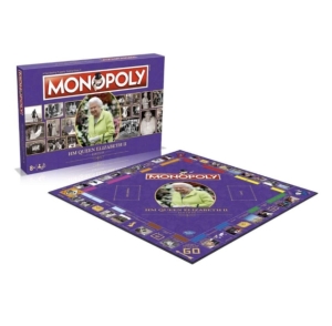 HM Queen Elizabeth II Monopoly i gruppen CDON - Exporterade Artiklar_Manuellt / Merch_CDON_exporterade hos Bengans Skivbutik AB (4301606)