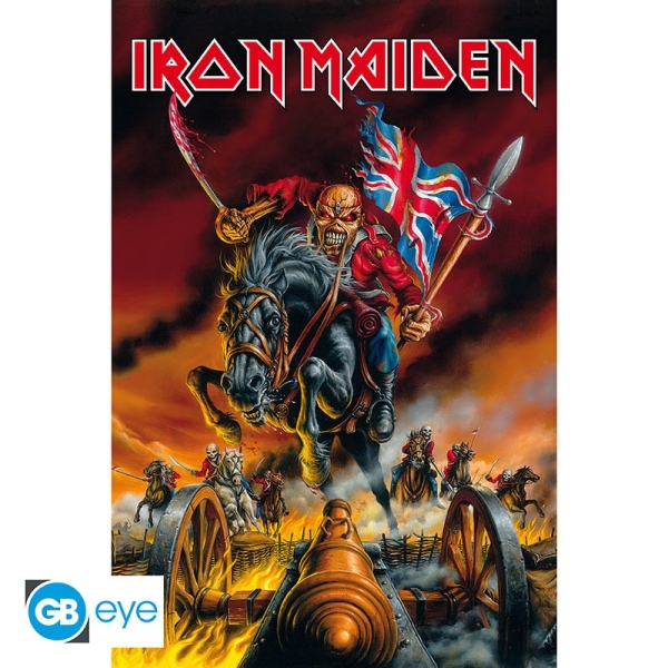 IRON MAIDEN - Maiden England Poster 91,5x61 i gruppen MERCHANDISE / Poster / Hårdrock hos Bengans Skivbutik AB (4301804)