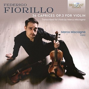 Fiorillo Federigo - 36 Caprices, Op. 3 For Violin, Tran i gruppen Externt_Lager / Naxoslager hos Bengans Skivbutik AB (4301876)