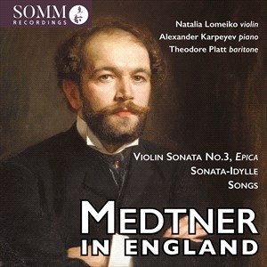 Medtner Nikolai - Medtner In England i gruppen Externt_Lager / Naxoslager hos Bengans Skivbutik AB (4301997)