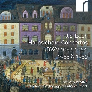 Bach Johann Sebastian - Harpsichord Concertos, Bwv 1052, 10 i gruppen Externt_Lager / Naxoslager hos Bengans Skivbutik AB (4302001)