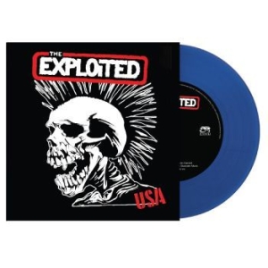 Exploited The - Usa (Blue Vinyl) i gruppen Minishops / The Exploited hos Bengans Skivbutik AB (4302091)
