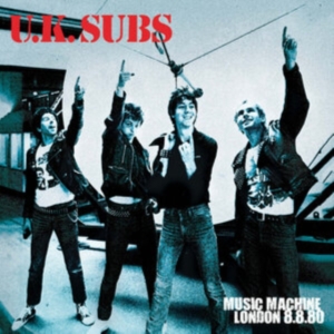 Uk Subs - Music Machine London 8/8/80 (Blue V i gruppen VINYL / Hårdrock hos Bengans Skivbutik AB (4302117)