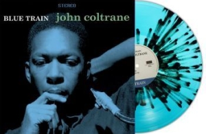 Coltrane John - Blue Train (Turquoise/Black Splatte i gruppen VINYL / Jazz hos Bengans Skivbutik AB (4302383)