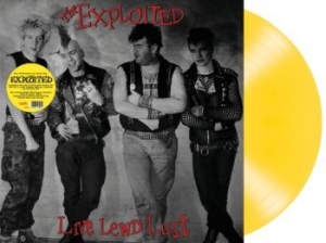 Exploited - Live Lewd Lust (Yellow Vinyl Lp) i gruppen Minishops / The Exploited hos Bengans Skivbutik AB (4302726)
