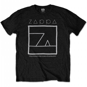 Frank Zappa - Drowning Witch (Medium) Unisex Black T-Shirt i gruppen Minishops / Frank Zappa hos Bengans Skivbutik AB (4302857)