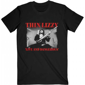 Thin Lizzy - Live & Dangerous (X-Large) Unisex T-Shirt i gruppen MERCH / T-Shirt / Sommar T-shirt 23 hos Bengans Skivbutik AB (4302923)