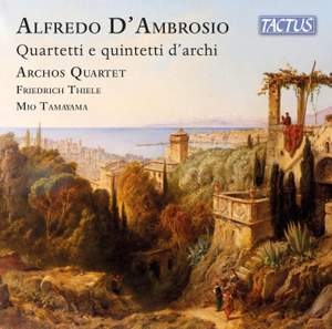 D'ambrosio Alfredo - Quartetti E Quintetti D'archi i gruppen Externt_Lager / Naxoslager hos Bengans Skivbutik AB (4303056)