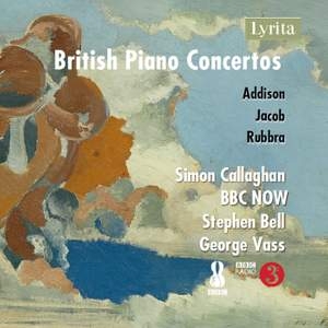 John Addison Gordon Jacob Edmund - Addison, Jacob & Rubbra: British Pi i gruppen Externt_Lager / Naxoslager hos Bengans Skivbutik AB (4303062)