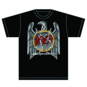 Slayer - Silver Eagle (Medium) Unisex T-Shirt i gruppen ÖVRIGT / BW-T-shirts hos Bengans Skivbutik AB (4303346)