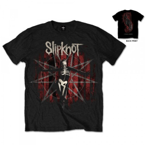 Slipknot - .5: The Gray Chapter (Medium) Unisex Back Print T-Shirt i gruppen MERCH / T-Shirt / Sommar T-shirt 23 hos Bengans Skivbutik AB (4303350)