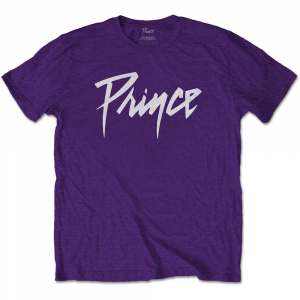 Prince - Logo (Small) Unisex Purple T-Shirt i gruppen MERCH / T-Shirt / Sommar T-shirt 23 hos Bengans Skivbutik AB (4303390)