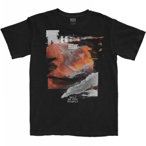Muse - Will Of The People (Small) Unisex Black T-Shirt i gruppen MERCH / T-Shirt / Sommar T-shirt 23 hos Bengans Skivbutik AB (4303443)