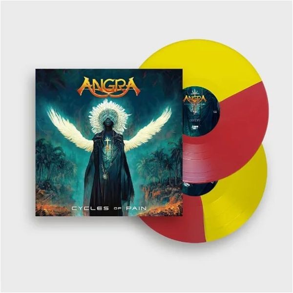 Angra - Cycles Of Pain (Red/Yellow Split-Co i gruppen VINYL / Hårdrock/ Heavy metal hos Bengans Skivbutik AB (4303669)
