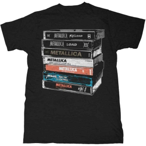 Metallica - Cassette (Small) Unisex T-Shirt i gruppen MERCHANDISE / T-shirt / Hårdrock hos Bengans Skivbutik AB (4304011)