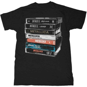 Metallica - Cassete (Medium) Unisex T-Shirt i gruppen MERCH / T-Shirt / Sommar T-shirt 23 hos Bengans Skivbutik AB (4304012)