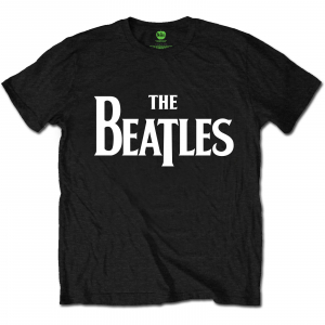 The Beatles - Drop T (Small) Unisex Black T-Shirt i gruppen MERCH / T-Shirt / Sommar T-shirt 23 hos Bengans Skivbutik AB (4304122)