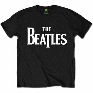 The Beatles - Drop T (Large) Unisex Black T-Shirt i gruppen MERCHANDISE / T-shirt / Pop-Rock hos Bengans Skivbutik AB (4304124)