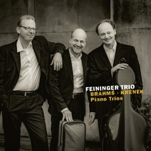 Feininger Trio - Brahms & Krenek, Piano Trios i gruppen CD / Övrigt hos Bengans Skivbutik AB (4304622)