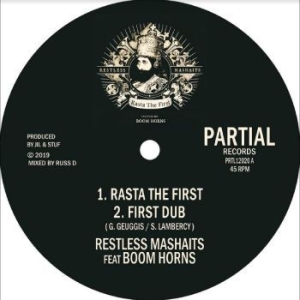 Restless Mashaits Feat. Boom Horns - Rasta The First i gruppen VINYL / Reggae hos Bengans Skivbutik AB (4305533)