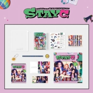 Stayc - 2023 SEASON'S GREETINGS i gruppen Minishops / K-Pop Minishops / Stayc hos Bengans Skivbutik AB (4306590)