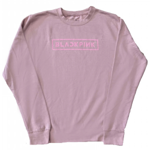 BlackPink - BlackPink Unisex Sweatshirt: Logo (pink) i gruppen ÖVRIGT / K-Pop Kampanj 15 procent hos Bengans Skivbutik AB (4306798)
