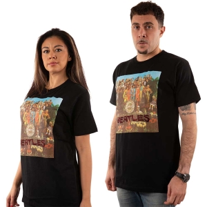 The Beatles - Sgt Pepper Diamante Uni Bl    i gruppen MERCHANDISE / T-shirt / Pop-Rock hos Bengans Skivbutik AB (4307143r)