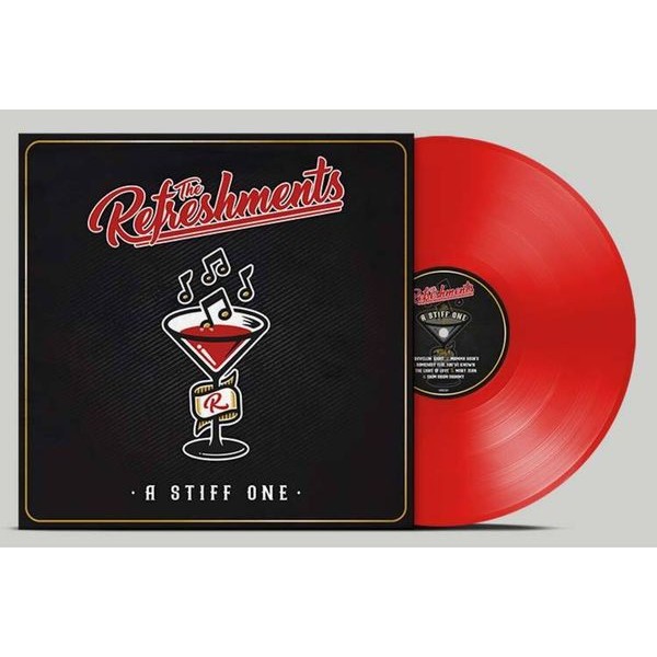 The Refreshments - A Stiff One (Red Vinyl) i gruppen VINYL / Pop hos Bengans Skivbutik AB (4308261)