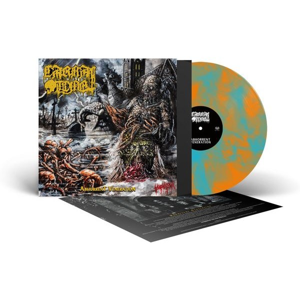 Carnal Tomb - Abhorrent Veneration (Splatter Viny i gruppen VINYL / Hårdrock/ Heavy metal hos Bengans Skivbutik AB (4308276)