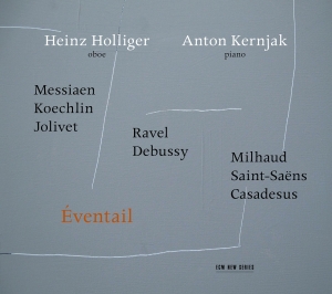 Heinz Holliger / Anton Kernjak - Éventail i gruppen Externt_Lager / Naxoslager hos Bengans Skivbutik AB (4308313)