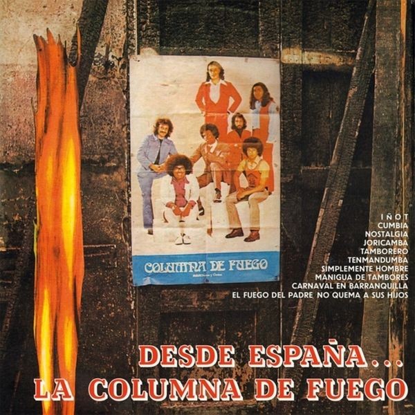 La Columna De Fuego - Desde Espana La Columna De Fuego i gruppen VINYL / Rock hos Bengans Skivbutik AB (4308530)