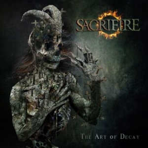 Sacrifire - Art Of Decay The (Curacao/Black Mar i gruppen VINYL / Hårdrock hos Bengans Skivbutik AB (4308689)