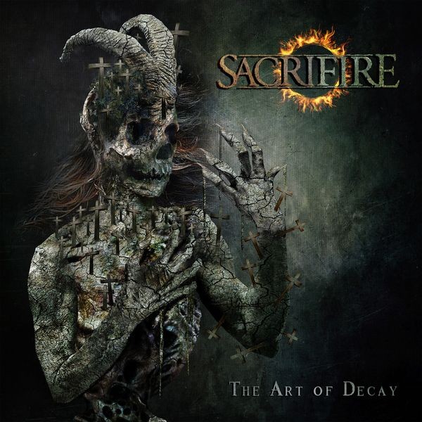 Sacrifire - Art Of Decay The (Digipack) i gruppen CD / Hårdrock/ Heavy metal hos Bengans Skivbutik AB (4308698)