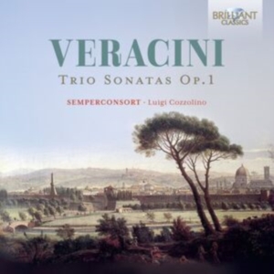 Veracini Antonio - Trio Sonatas, Op. 1 i gruppen Externt_Lager / Naxoslager hos Bengans Skivbutik AB (4309169)