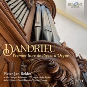 Dandrieu Jean-Francois - Premier Livre De Pieces D'orgue i gruppen Externt_Lager / Naxoslager hos Bengans Skivbutik AB (4309332)