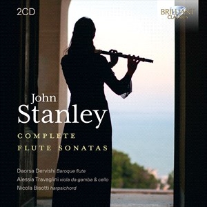 Stanley John - Complete Flute Sonatas i gruppen Externt_Lager / Naxoslager hos Bengans Skivbutik AB (4309334)